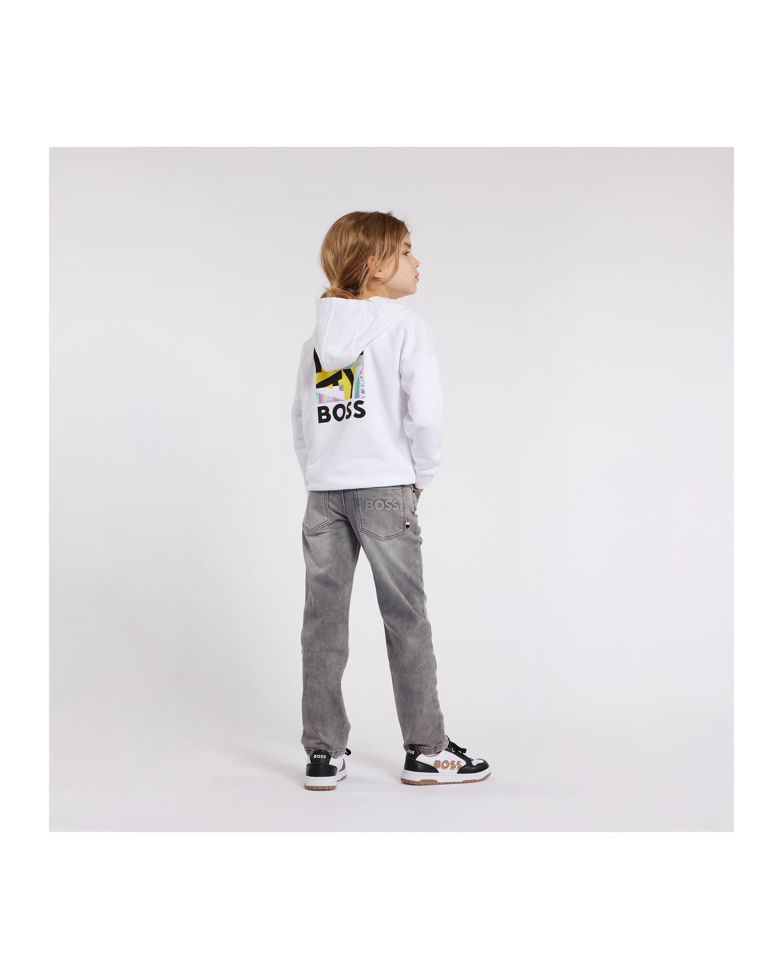 Sweatshirt à capuche - Blanc