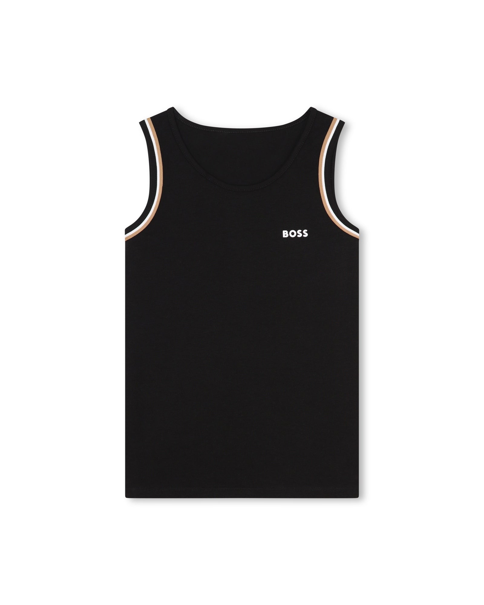 Print tank top - Black