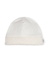 Cotton pyjama set, bodysuit, hat and mittens - Off White