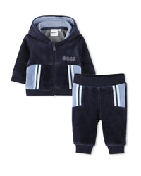 Ensemble de survêtement en coton - Bleu Cargo