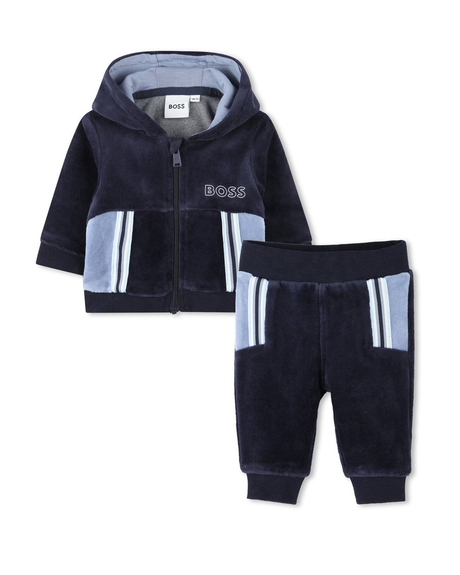 Ensemble de survêtement en coton - Bleu Cargo