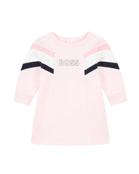 Robe à manches longues en coton - Pink