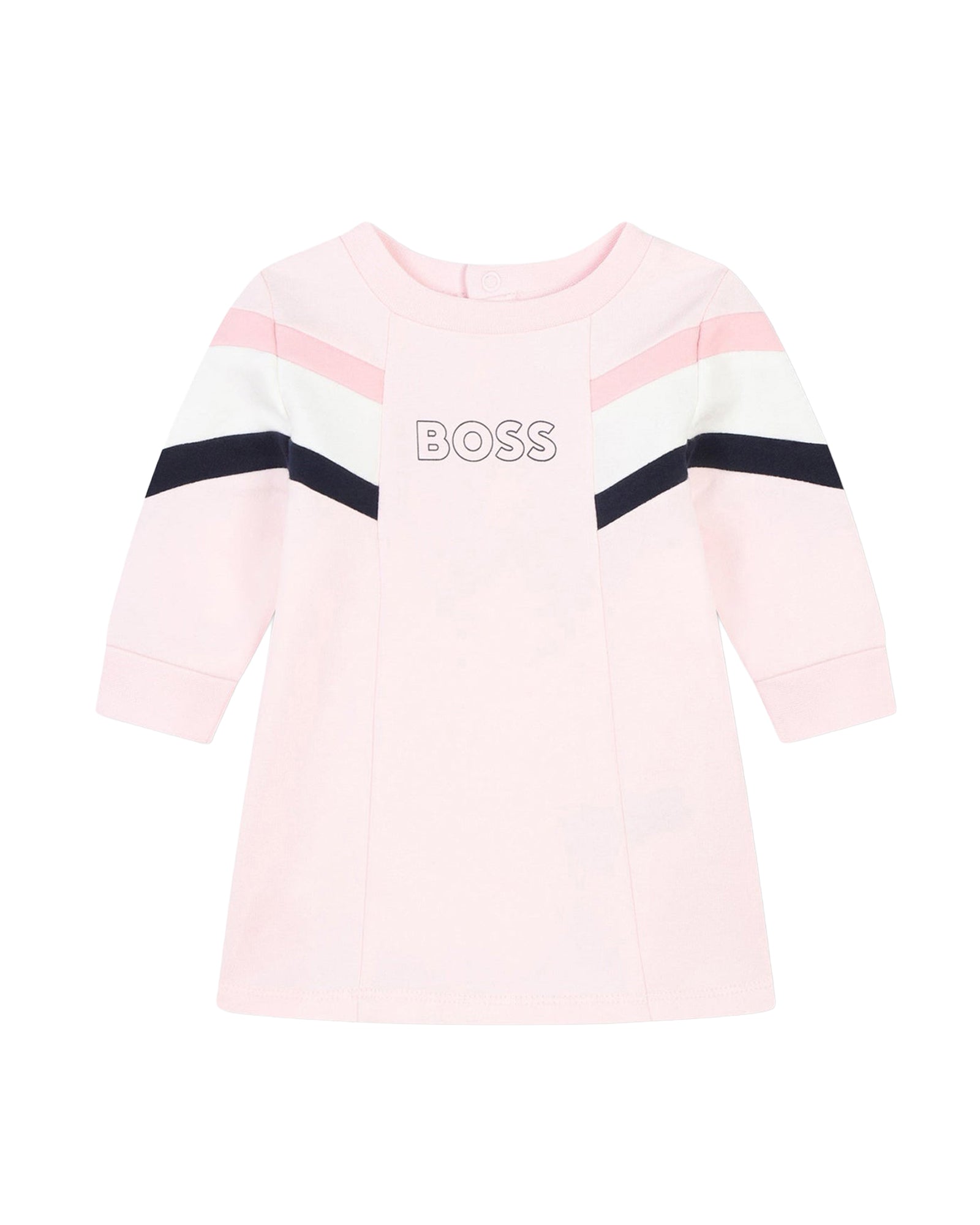 Robe à manches longues en coton - Pink