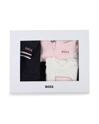 Ensemble 3 pièces Essentiel en coton - Bleu Cargo