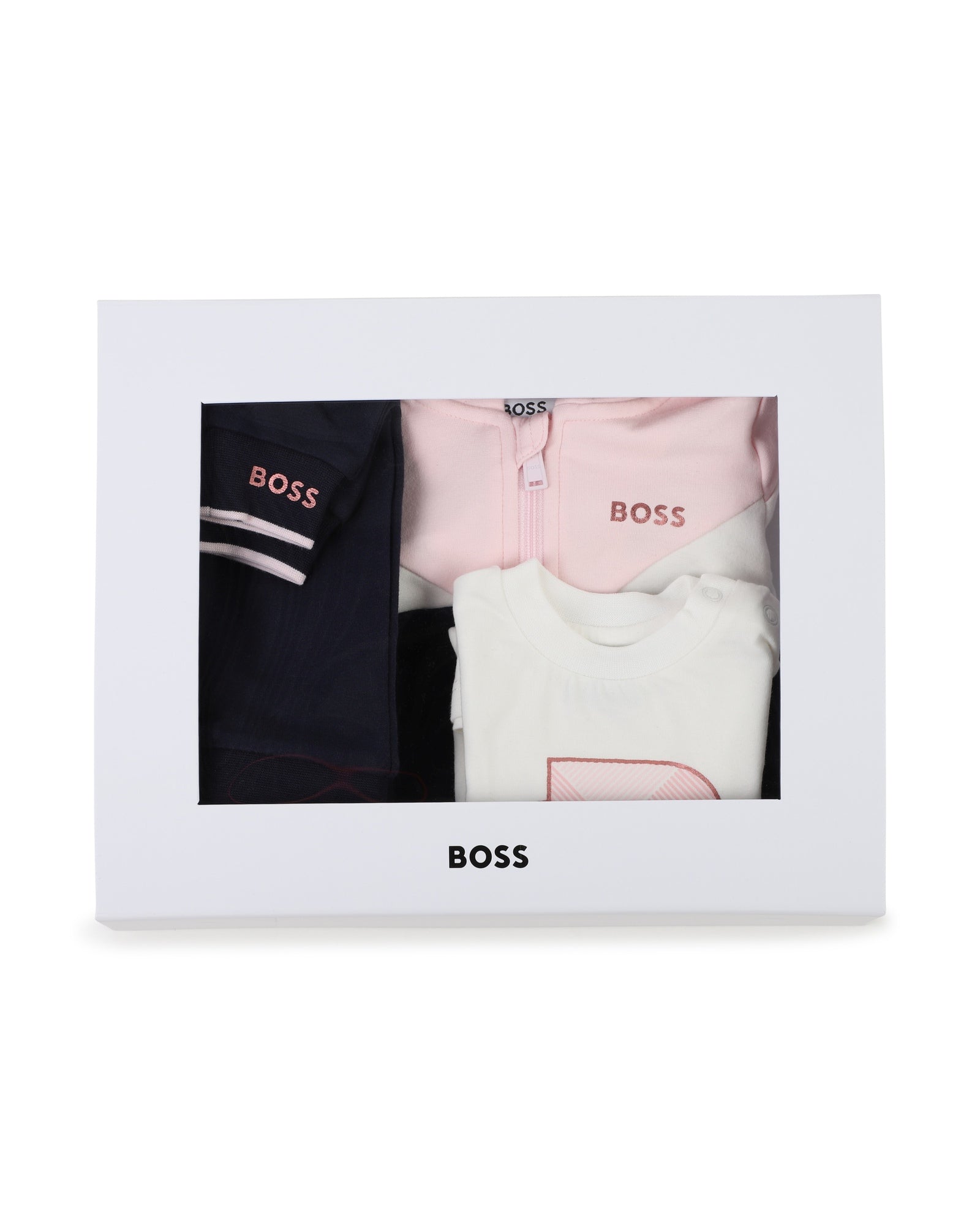 Ensemble 3 pièces Essentiel en coton - Bleu Cargo