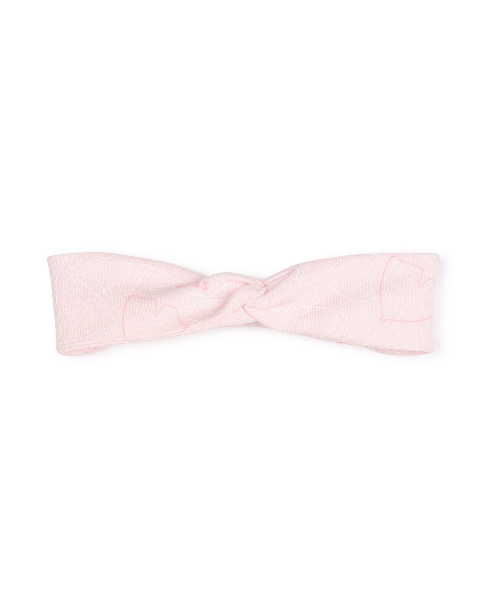 Cotton fantasy print pyjama and headband set - Baby Pink