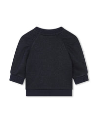 Ensemble 3 pièces avec cardigan en coton - Bleu Cargo