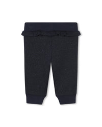 Ensemble 3 pièces avec cardigan en coton - Bleu Cargo
