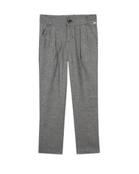 Pantalon 2 poches en coton - Gris Chiné