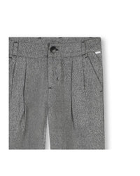 Pantalon 2 poches en coton - Gris Chiné