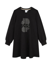 Robe à illustrations fantaisie - Black