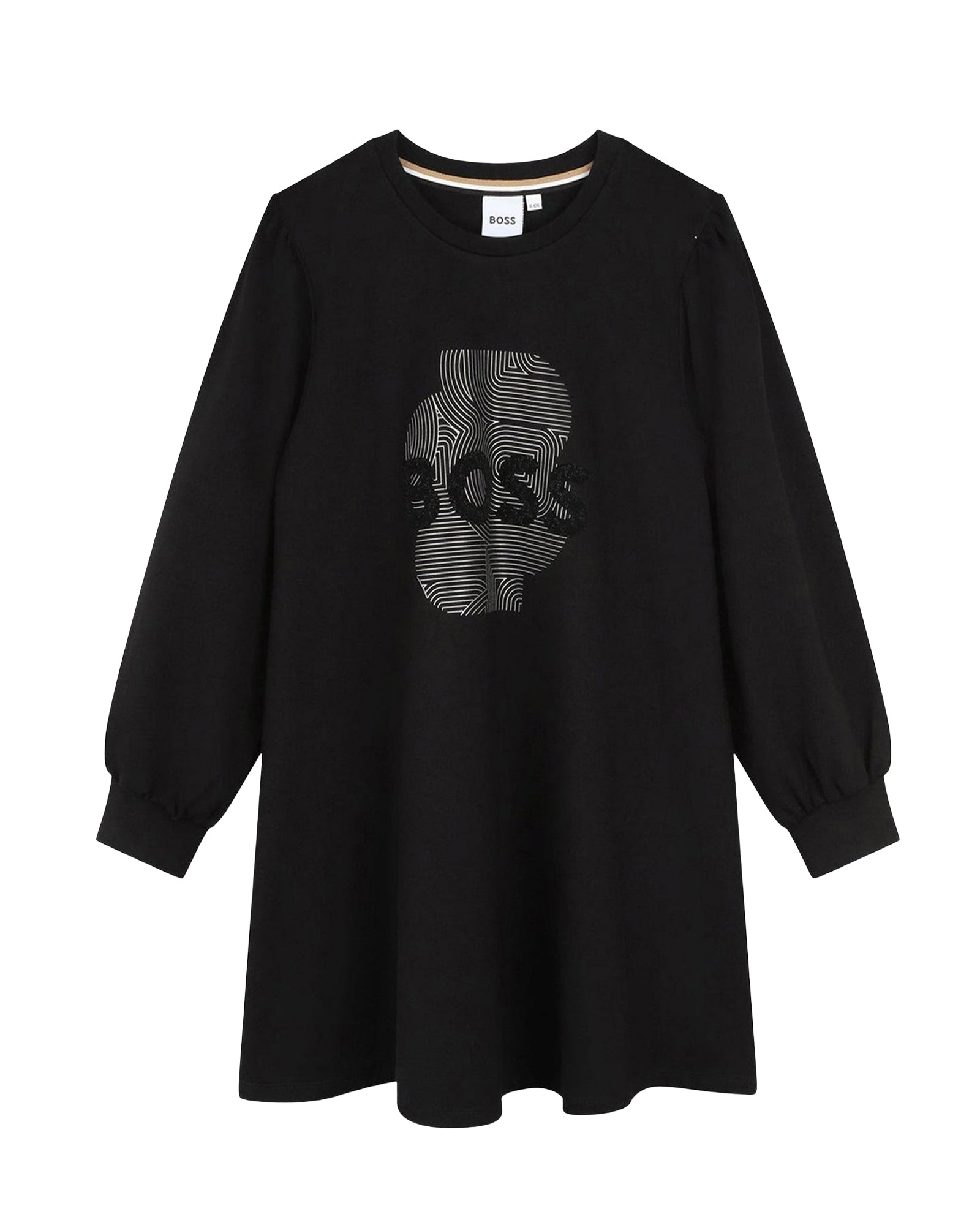 Robe à illustrations fantaisie - Black