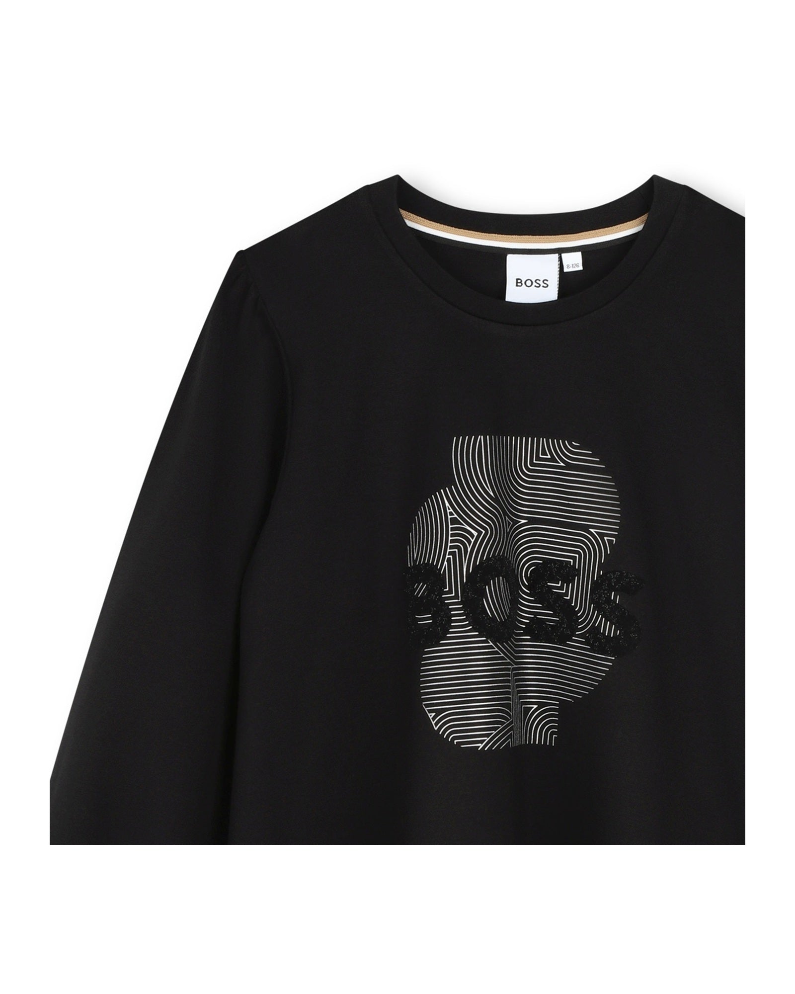Robe à illustrations fantaisie - Black