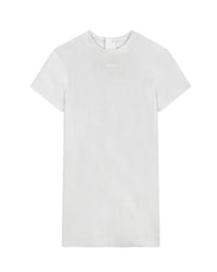 Robe t-shirt à logo - Silver