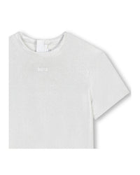 Robe t-shirt à logo - Silver