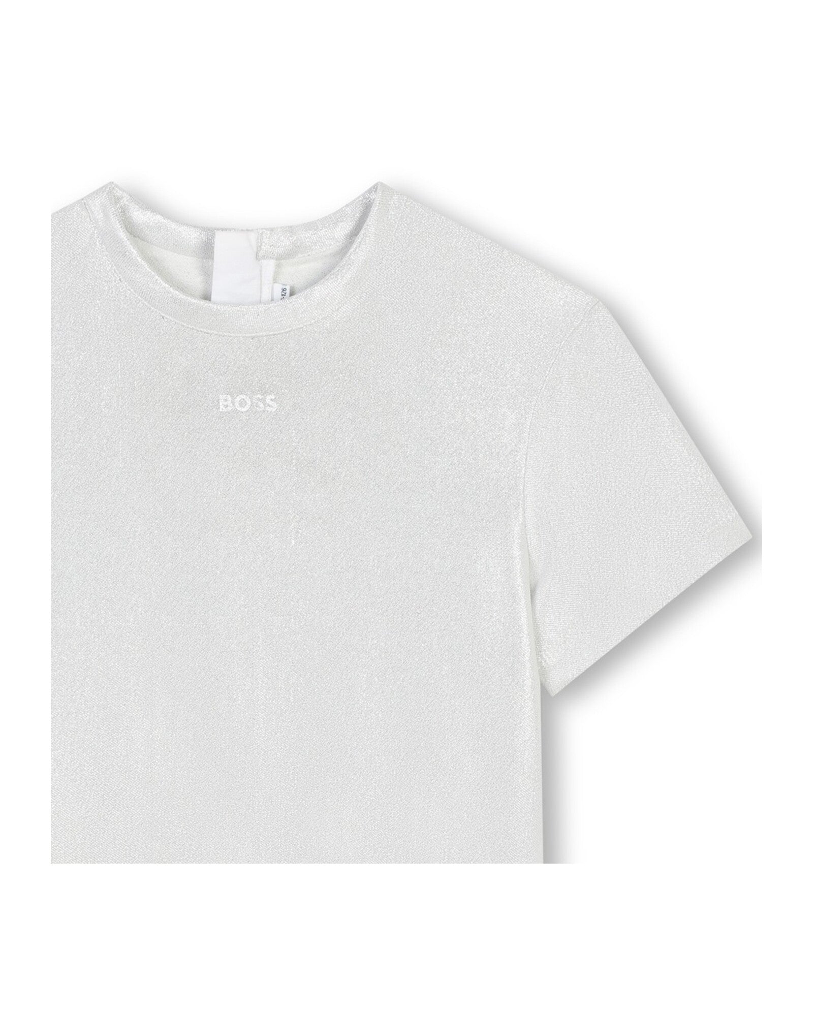 Robe t-shirt à logo - Silver