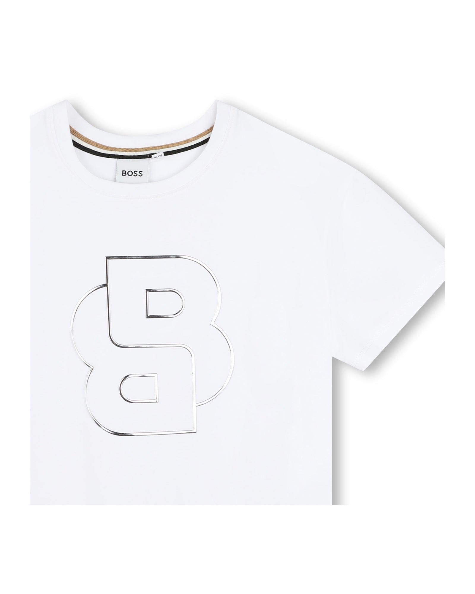 T-shirt à manches courtes en coton - Offwhite
