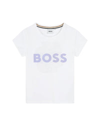 T-shirt à illustrations fantaisie en coton - Blanc