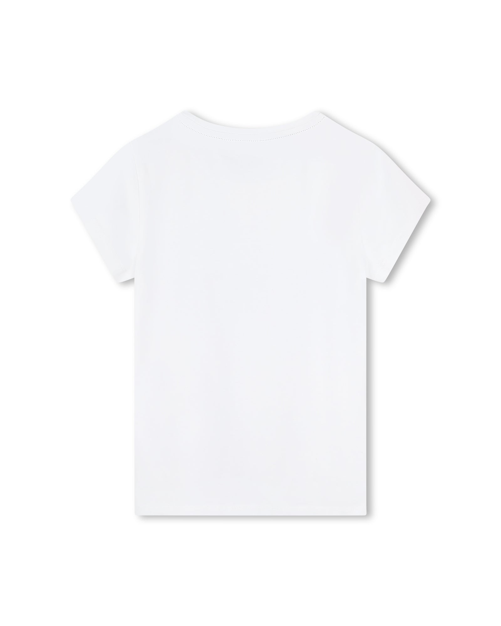 T-shirt à illustrations fantaisie en coton - Blanc
