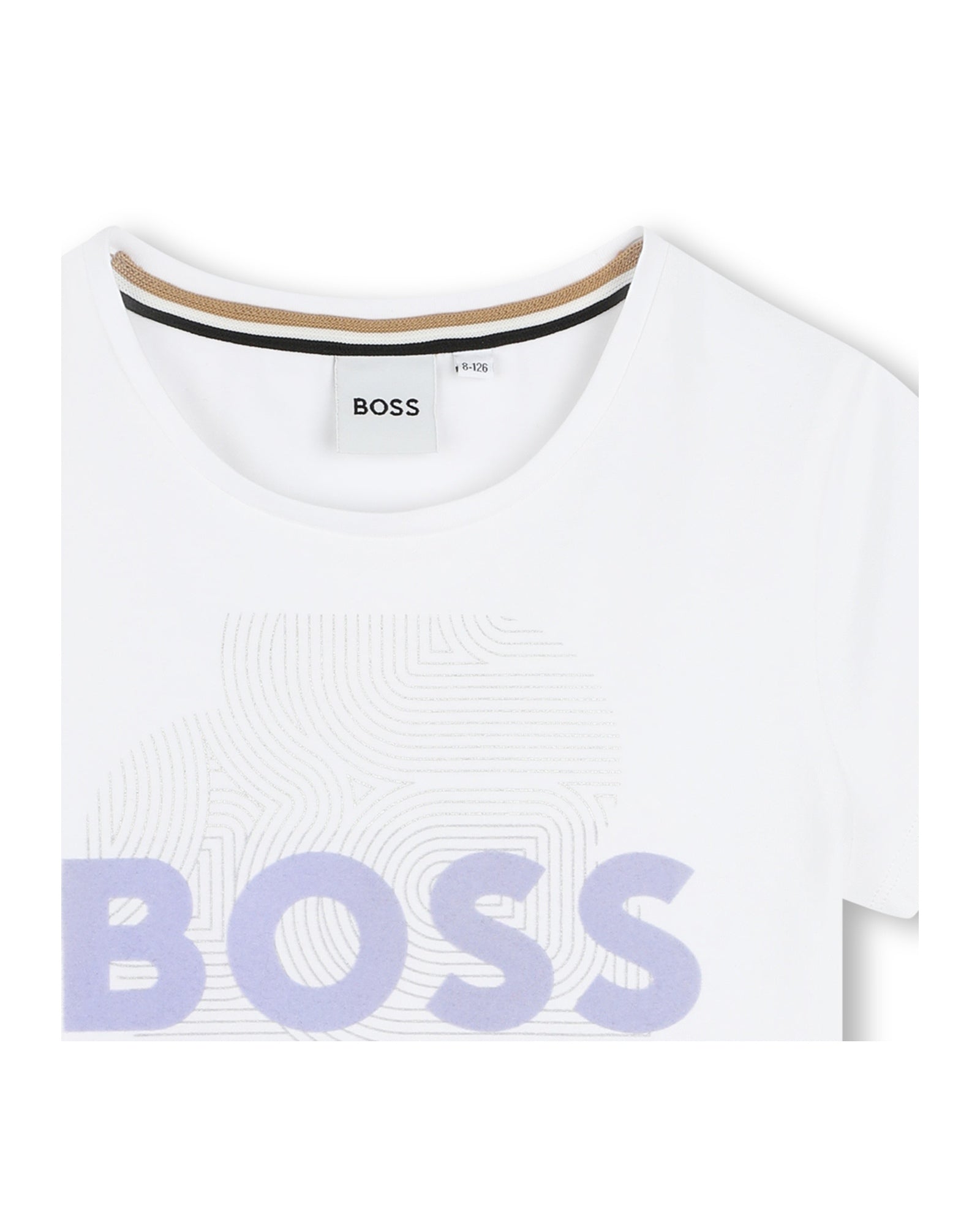 T-shirt à illustrations fantaisie en coton - Blanc