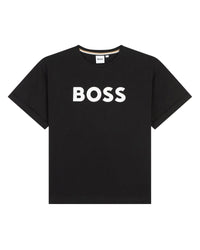 T-shirt à manches courtes en coton - Black