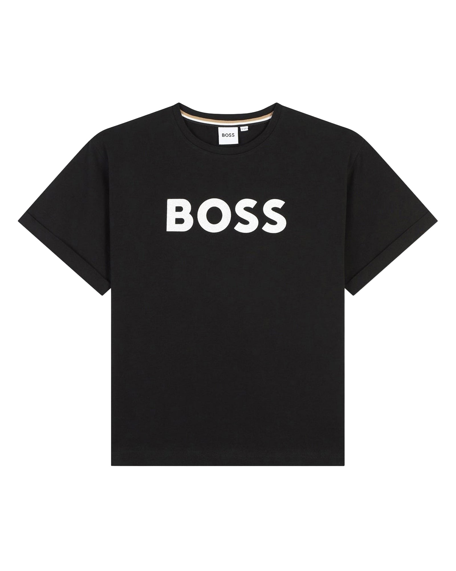 T-shirt à manches courtes en coton - Black