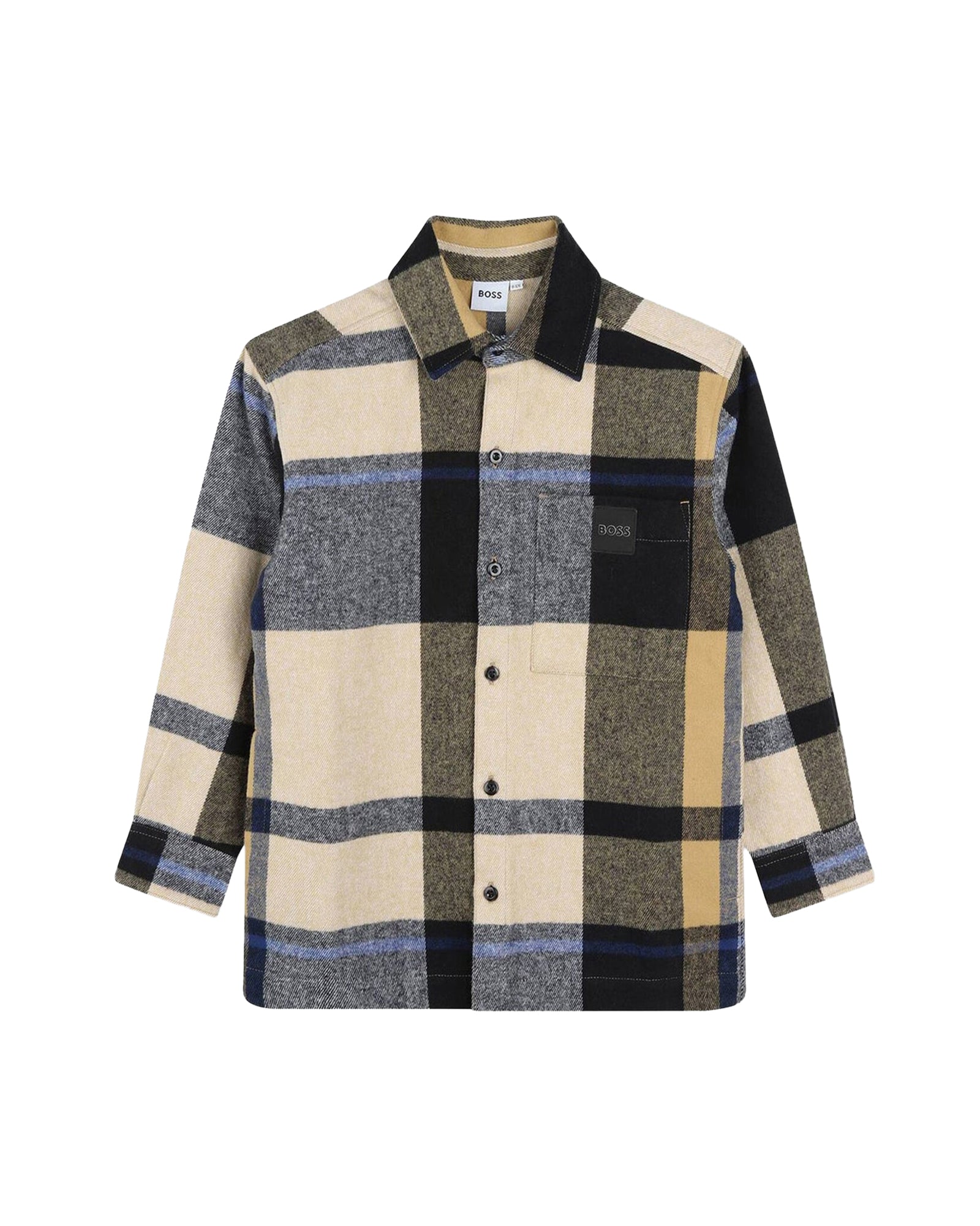 Chemise à manches longues boutonnée en coton - Cookie
