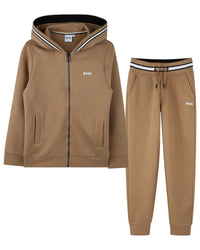 Ensemble de survêtement cardigan et pantalon en coton - Cookie
