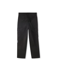 Cotton pocket trousers - Black