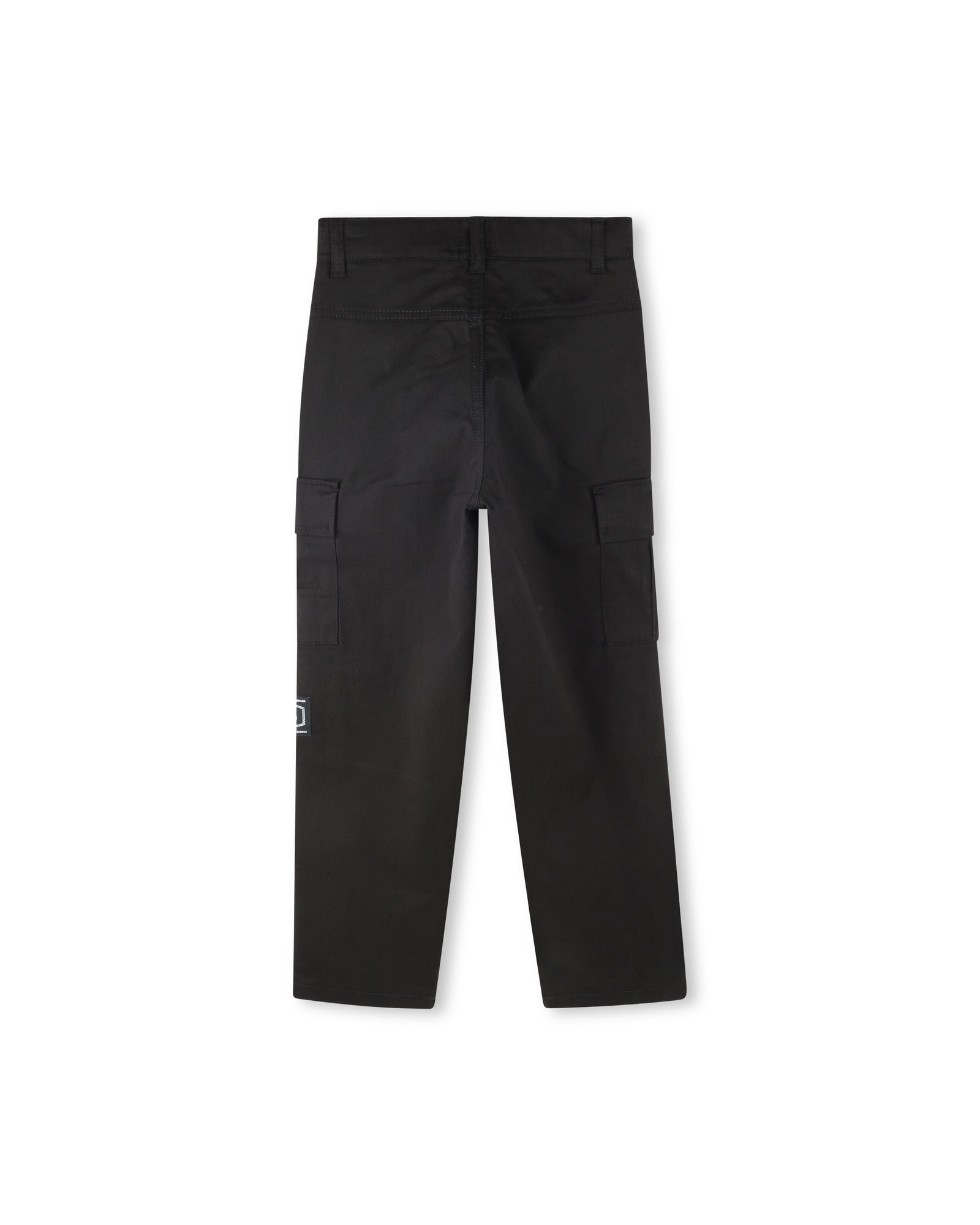 Cotton pocket trousers - Black