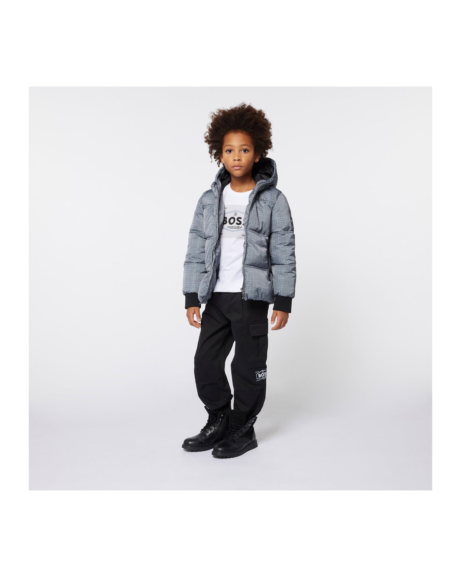 Cotton pocket trousers - Black