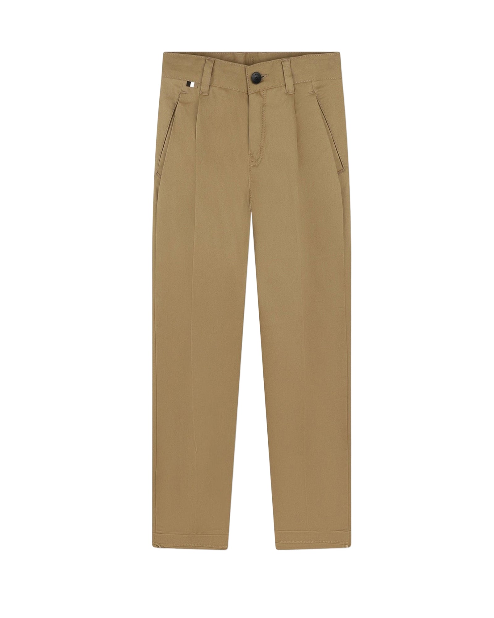 Cotton chino trousers with pockets - Cookie