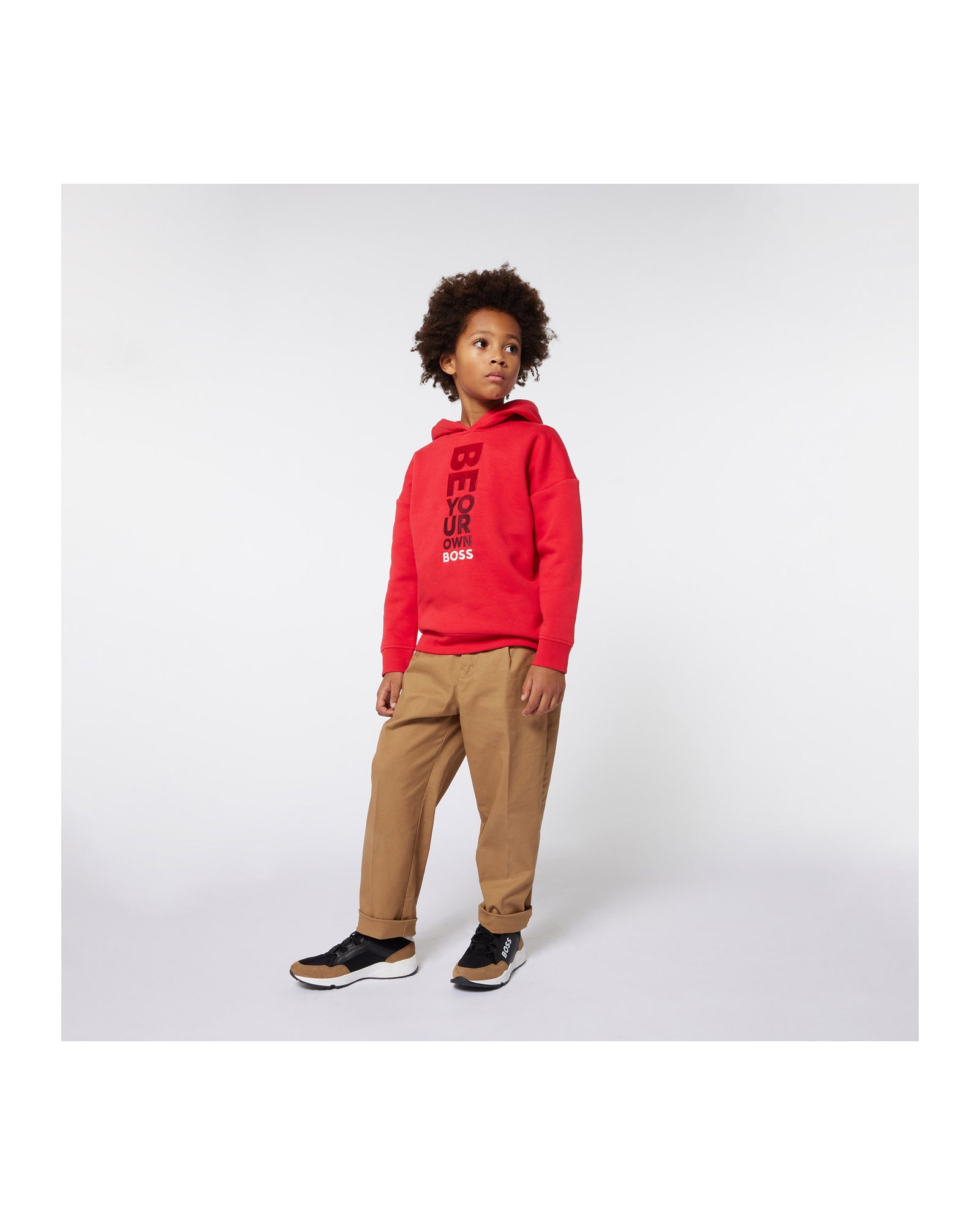 Cotton chino trousers with pockets - Cookie