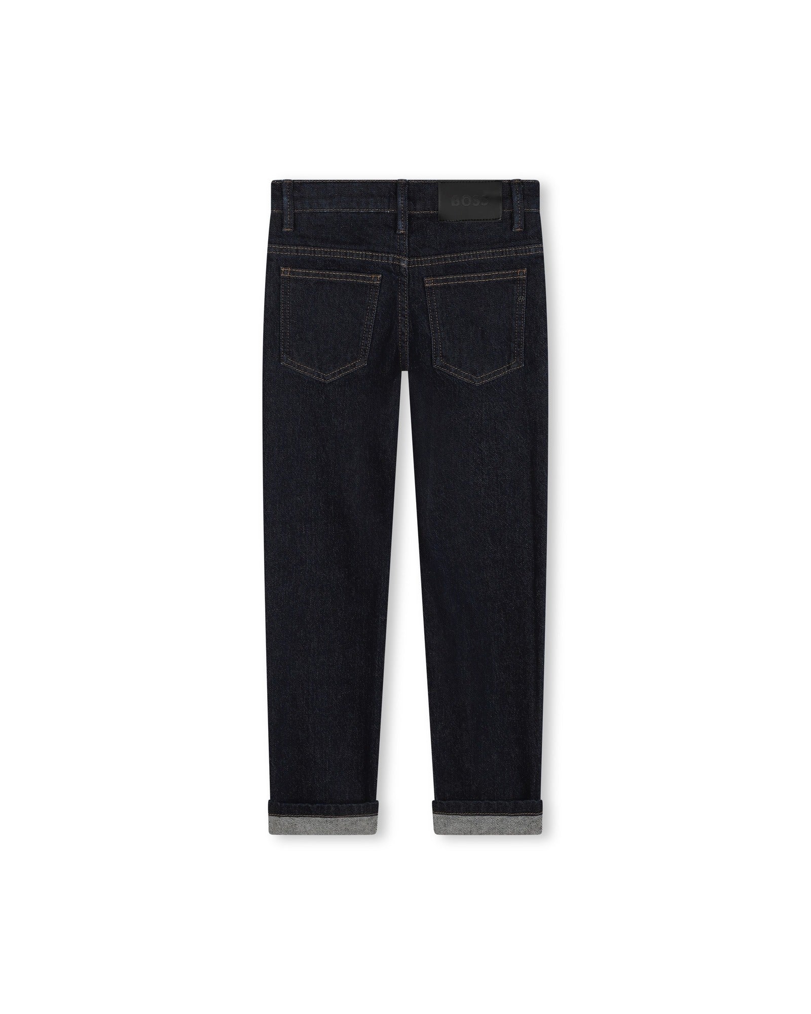 Adjustable 5-pocket denim trousers - Rinse Wash