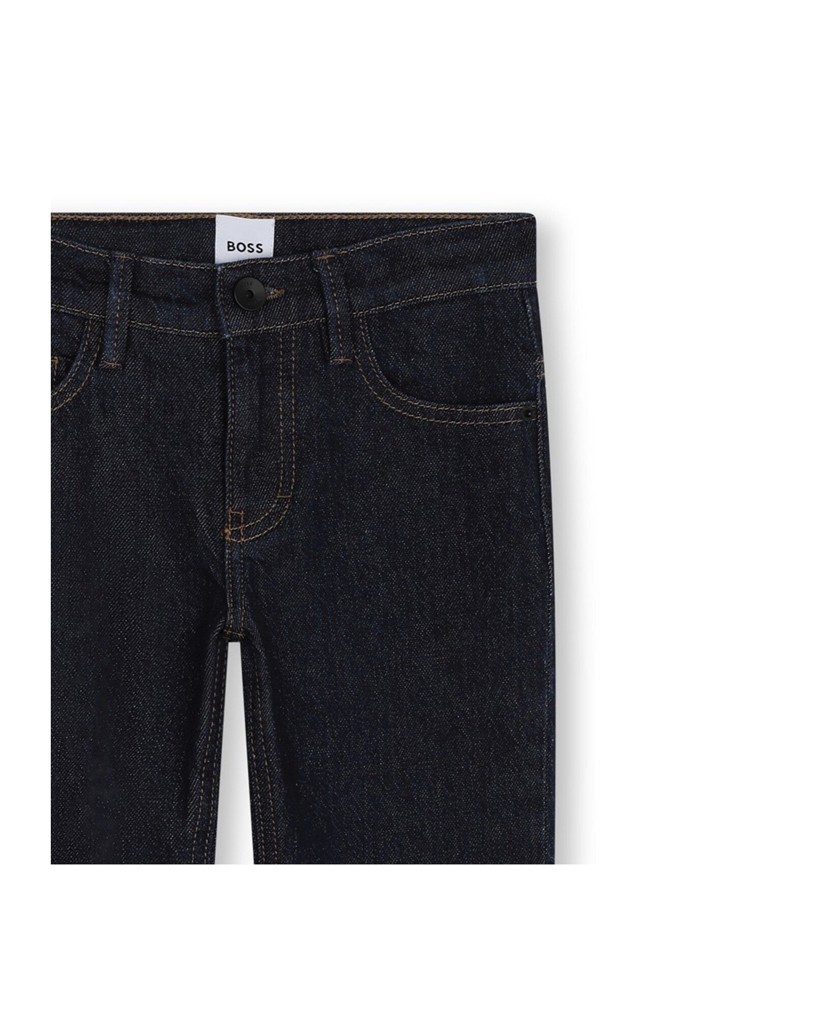 Adjustable 5-pocket denim trousers - Rinse Wash