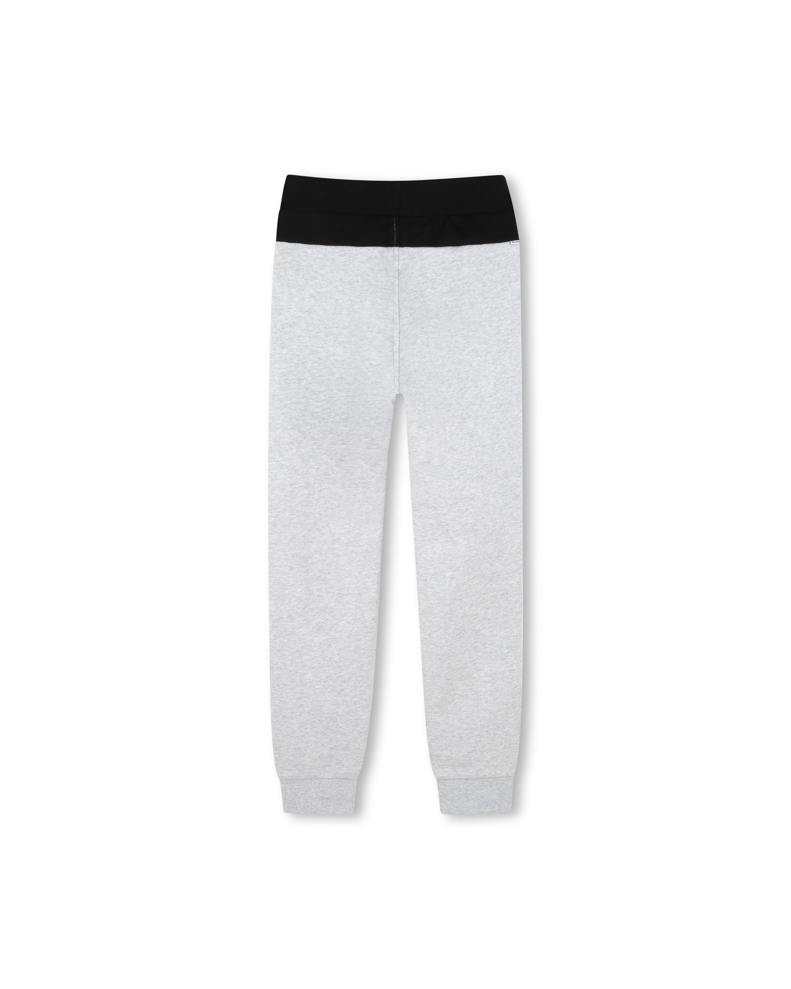 Pantalon de survêtement à découpes en coton - Gris Chiné