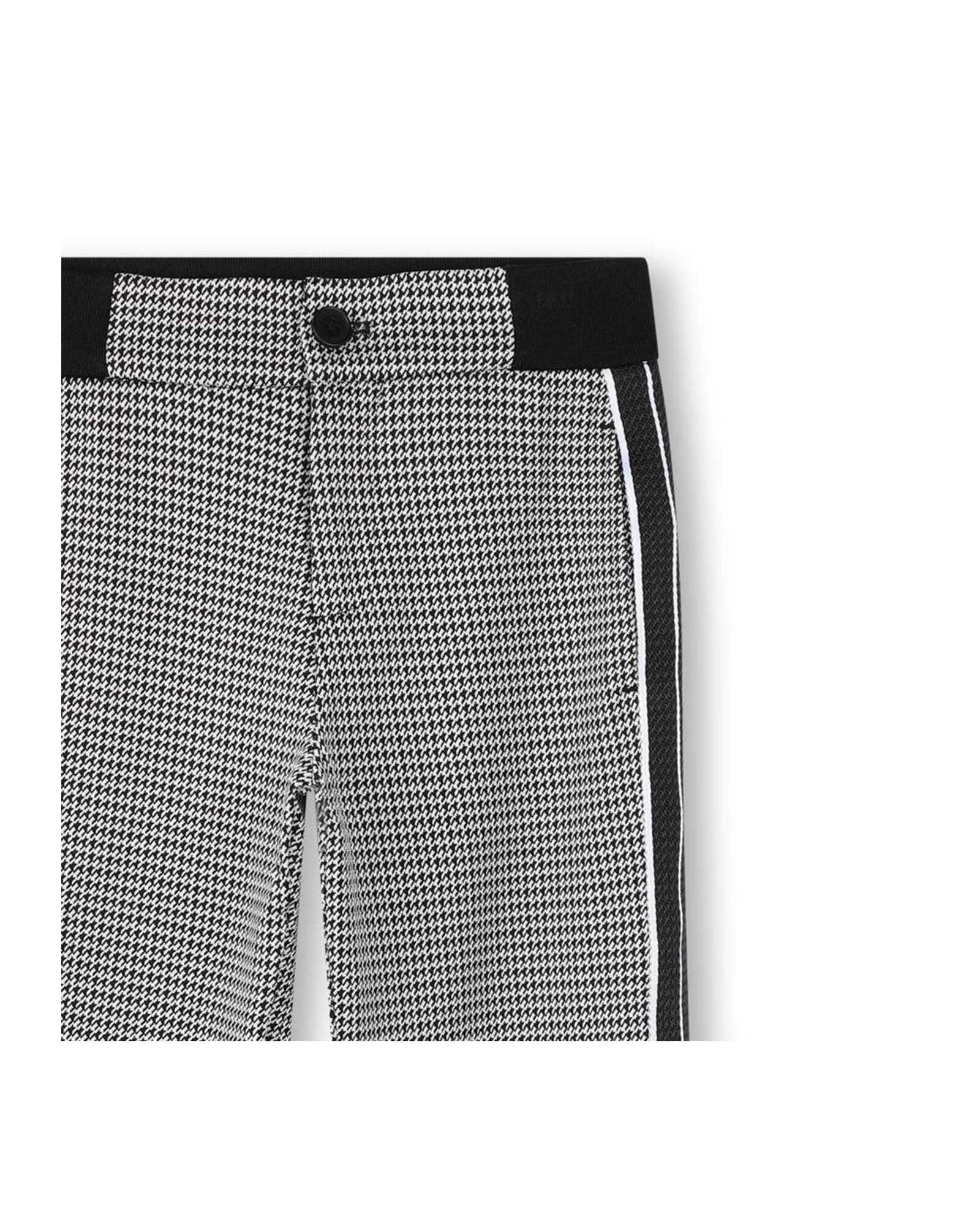 Pantalon de survêtement en jacquard - Black