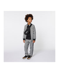 Pantalon de survêtement en jacquard - Black