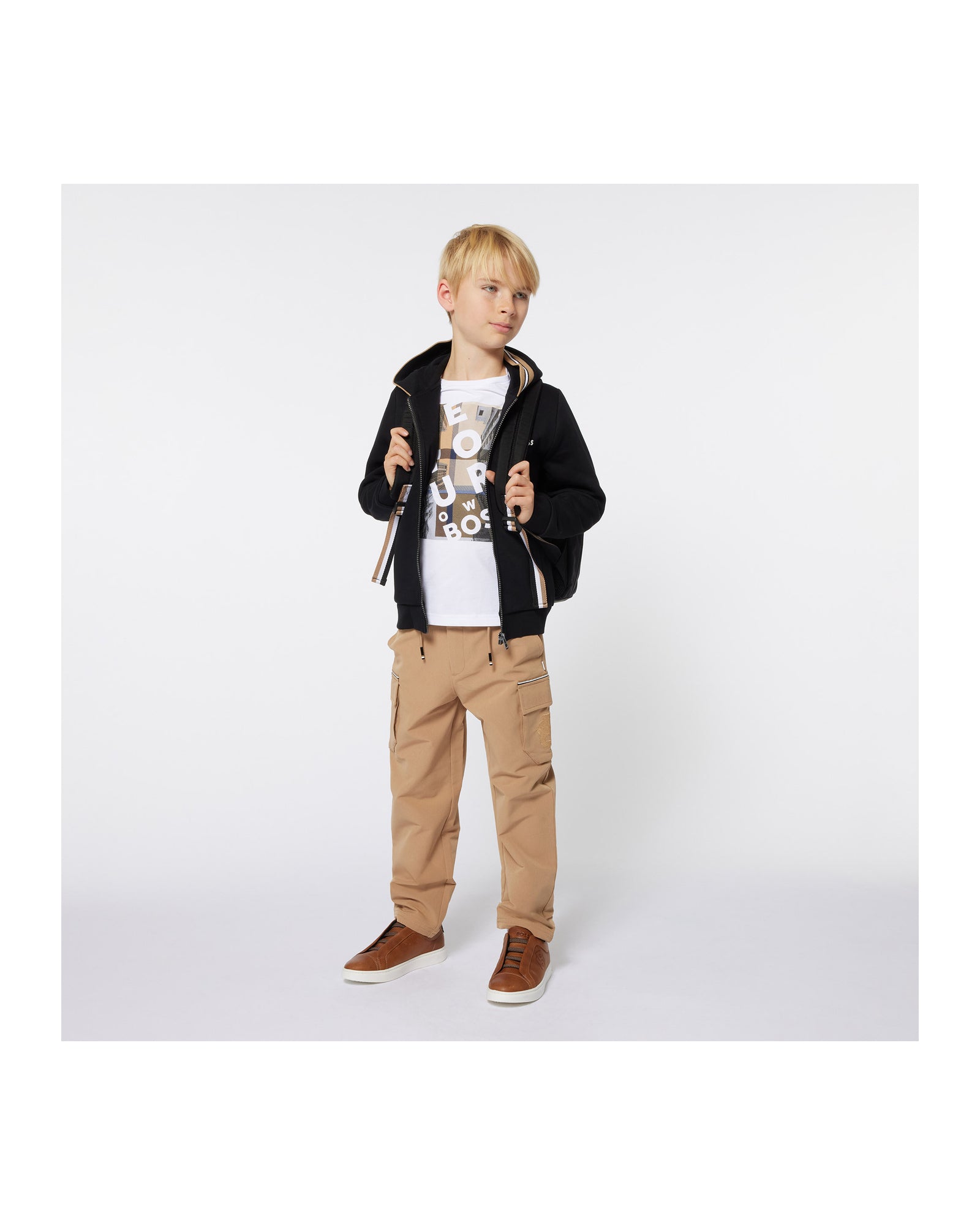 Pantalon à cordon de serrage - Cookie