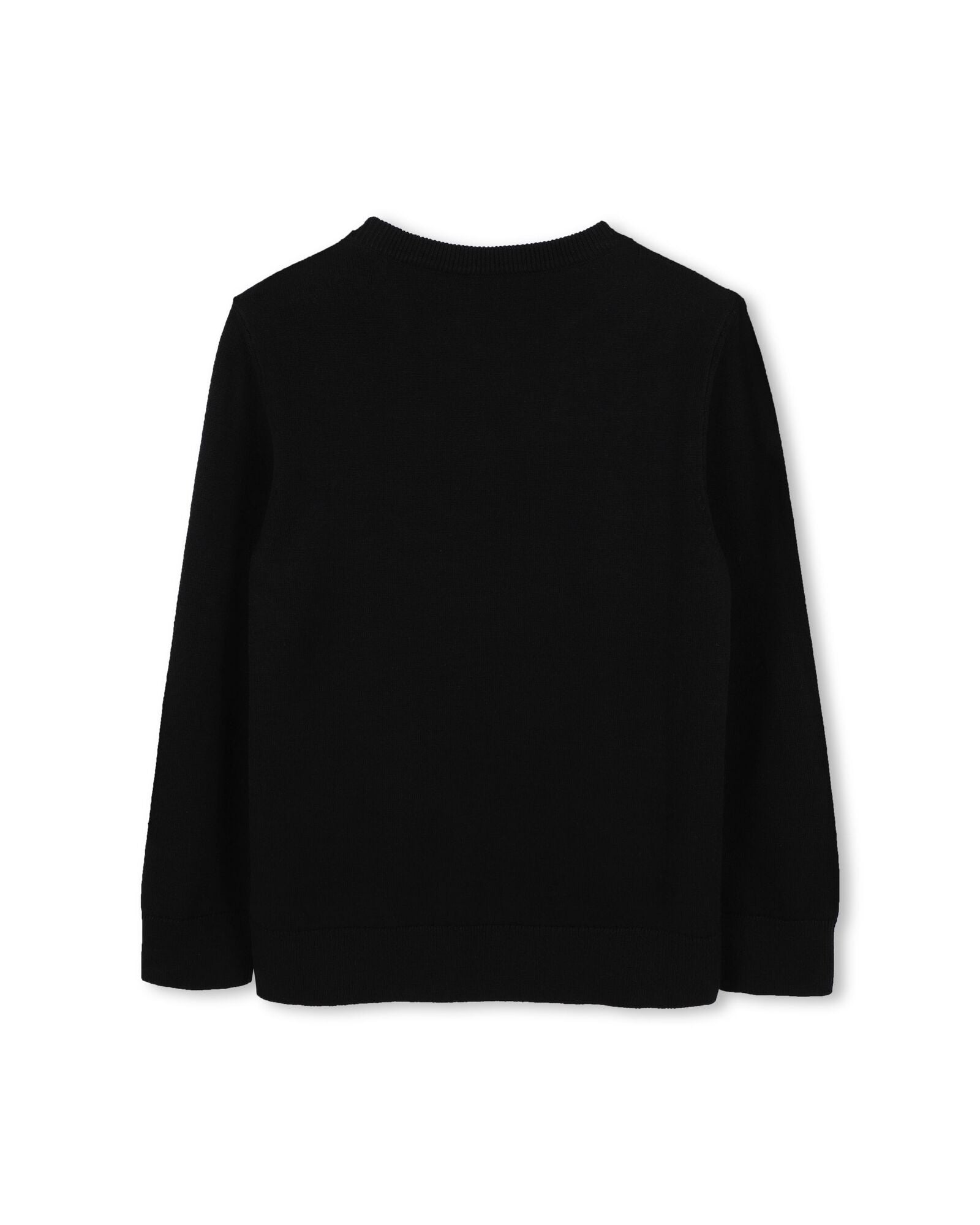 Pull illustration logo en coton - Black