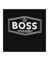 Pull illustration logo en coton - Black
