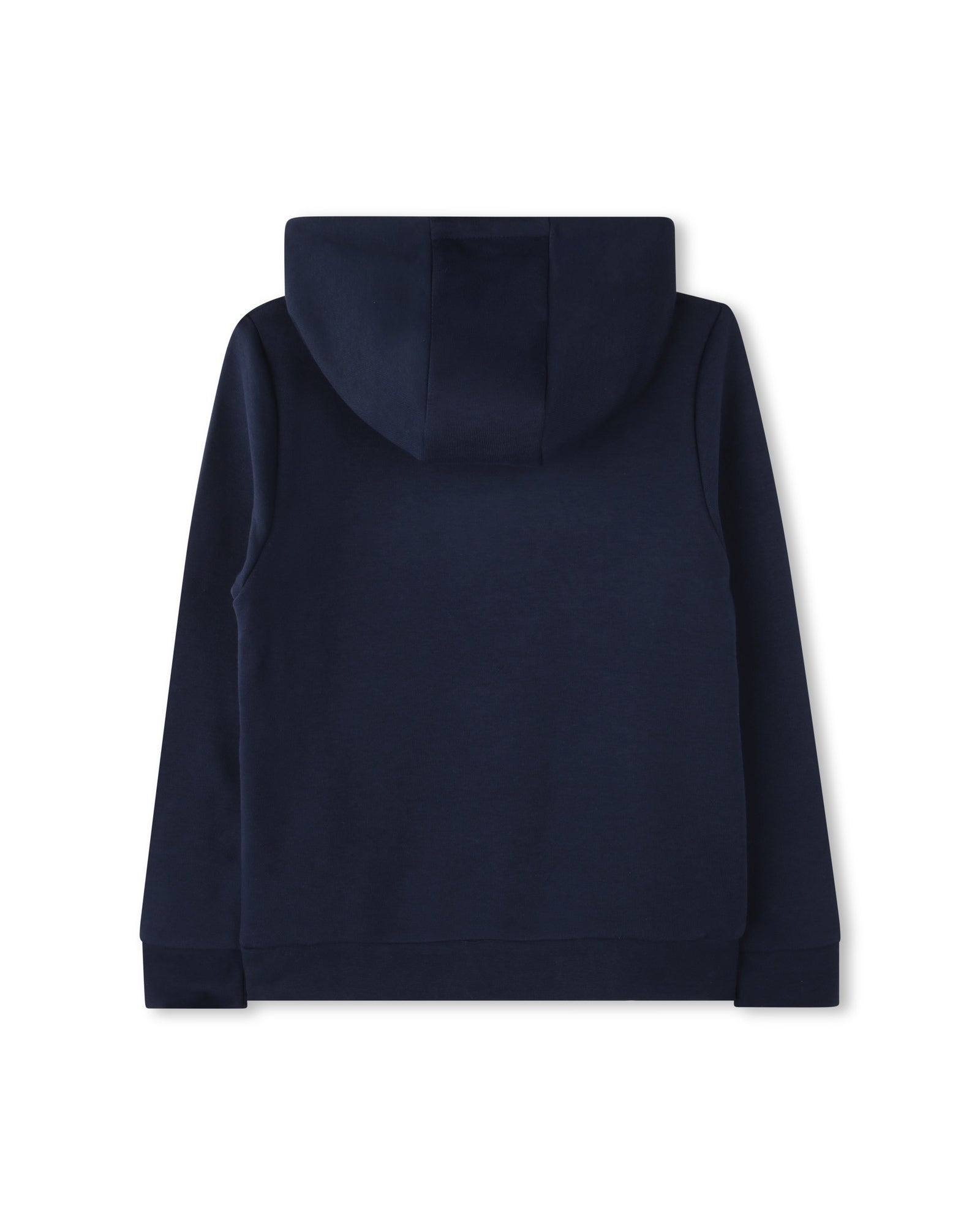 Sweatshirt à manches longues à capuche en coton - Bleu Cargo
