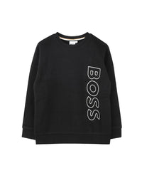 Logo fleece sweatshirt - Black