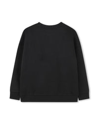 Logo fleece sweatshirt - Black