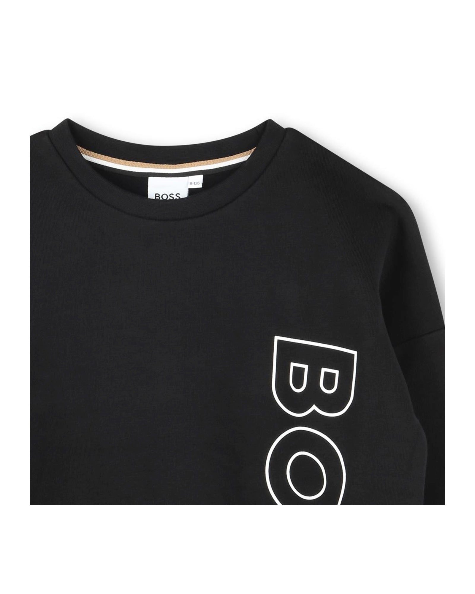 Logo fleece sweatshirt - Black