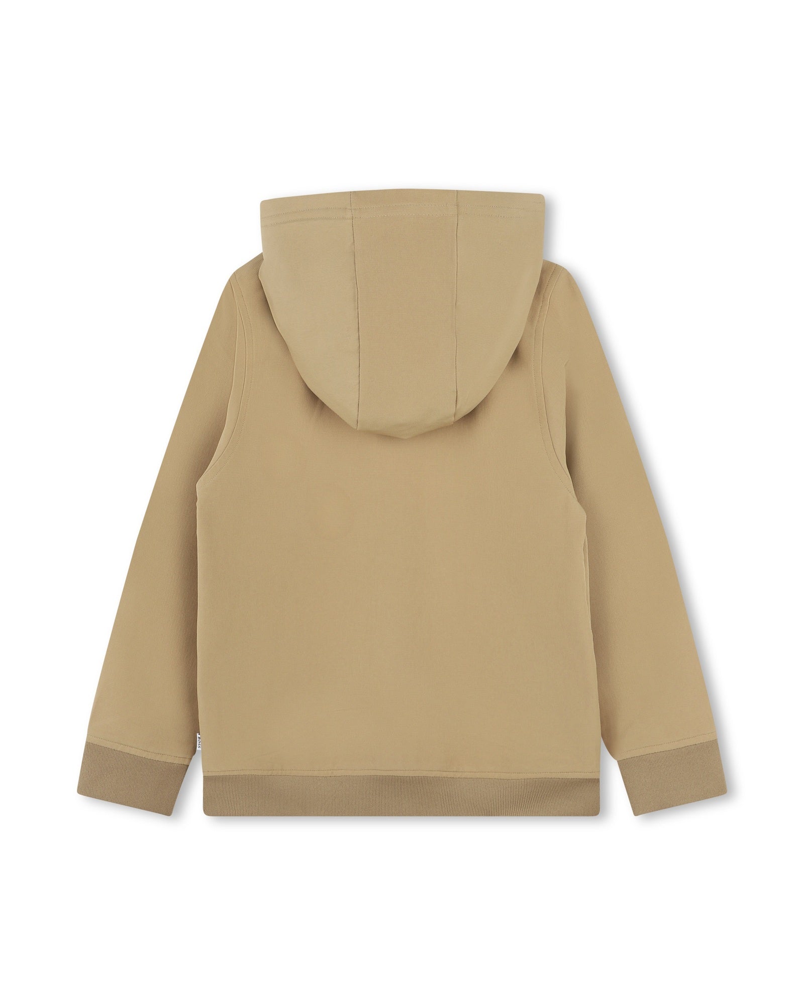 Gilet à capuche à zip - Cookie