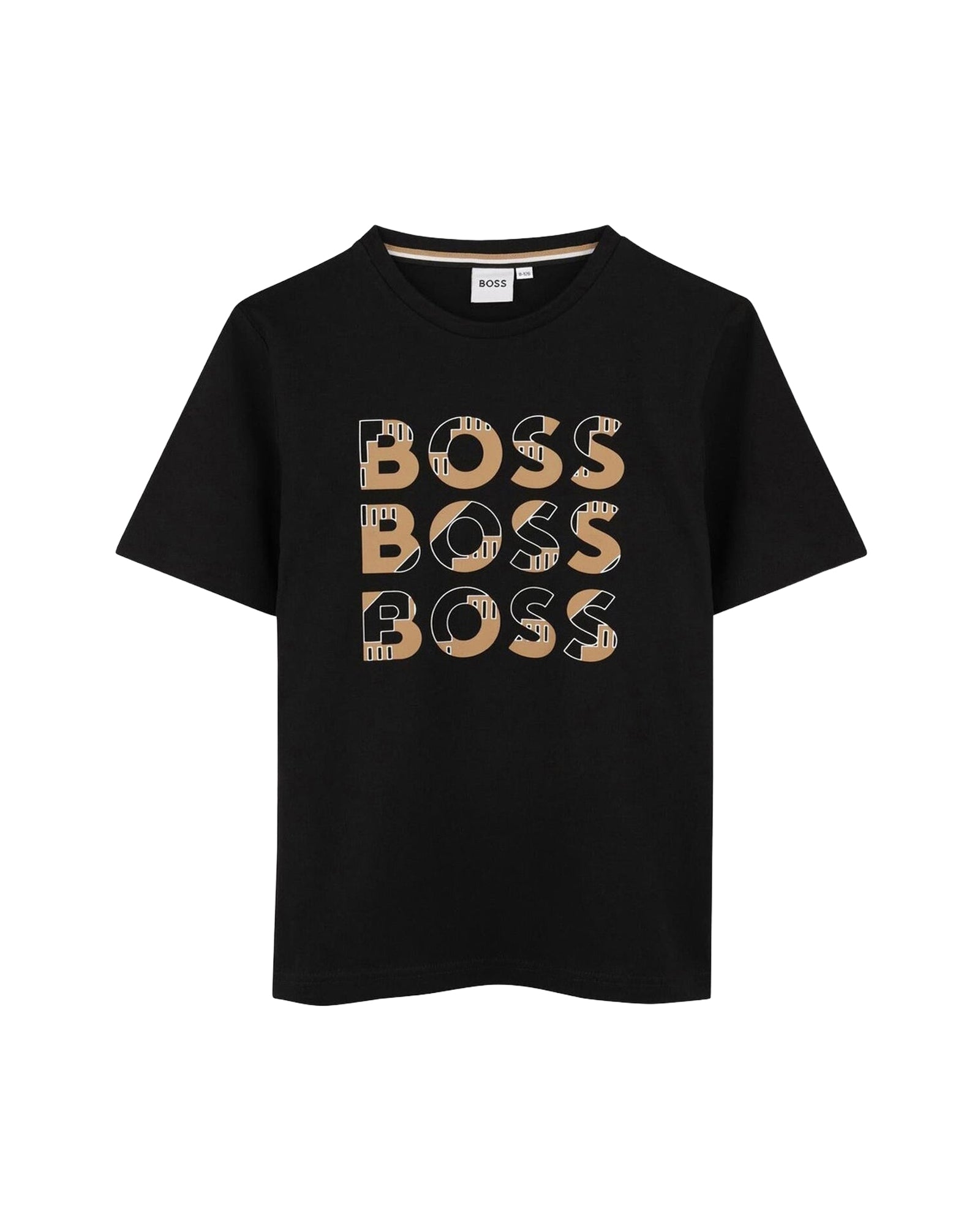 T-shirt à manches courtes en coton - Black