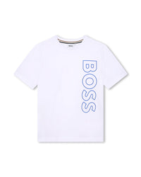 Short-sleeved cotton T-shirt - White
