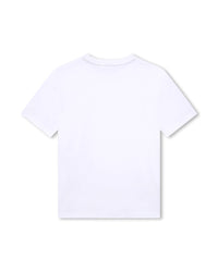 Short-sleeved cotton T-shirt - White