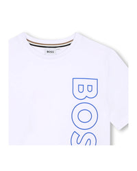Short-sleeved cotton T-shirt - White